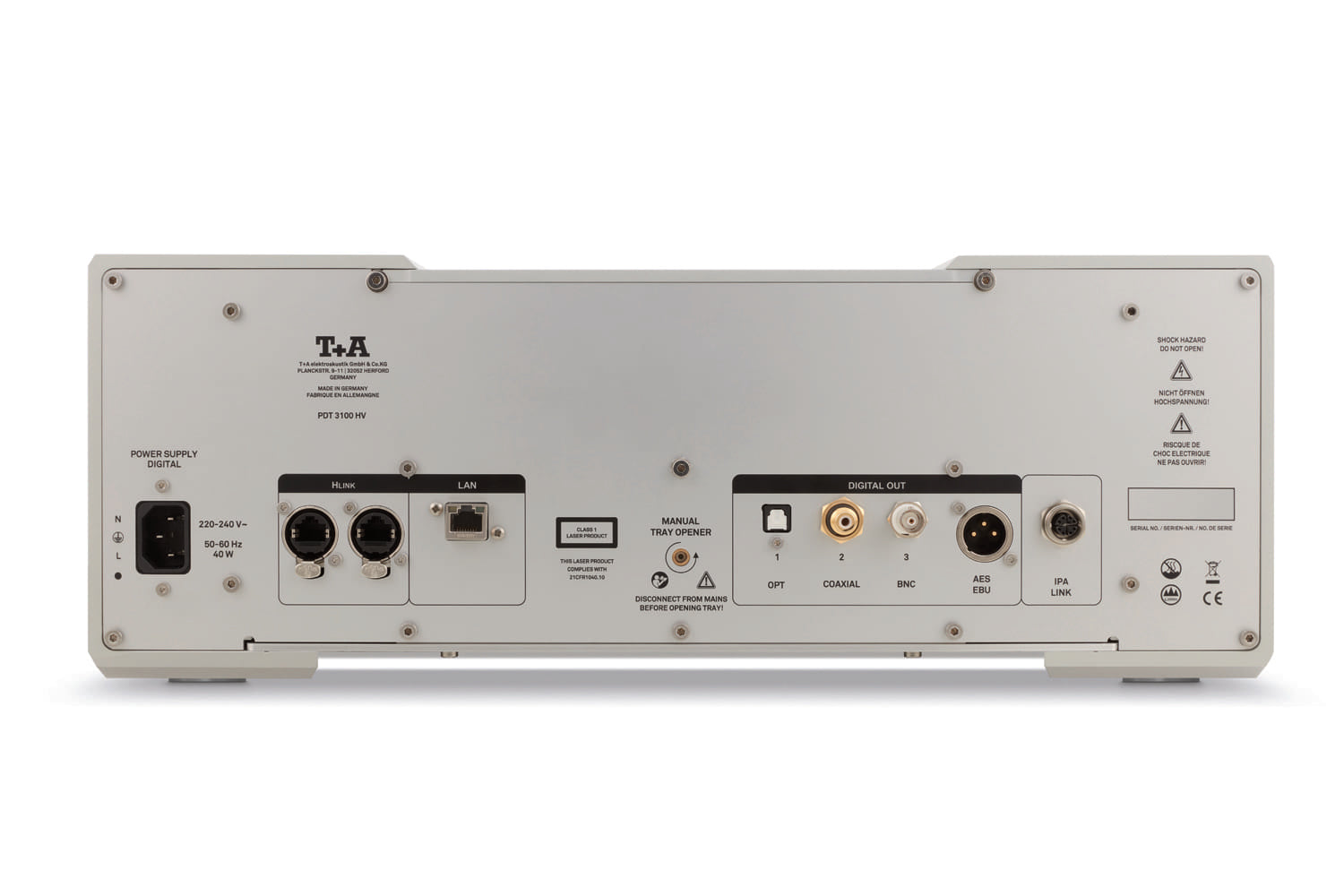 T+A - PDT 3100 HV Reference CD/SACD Transport