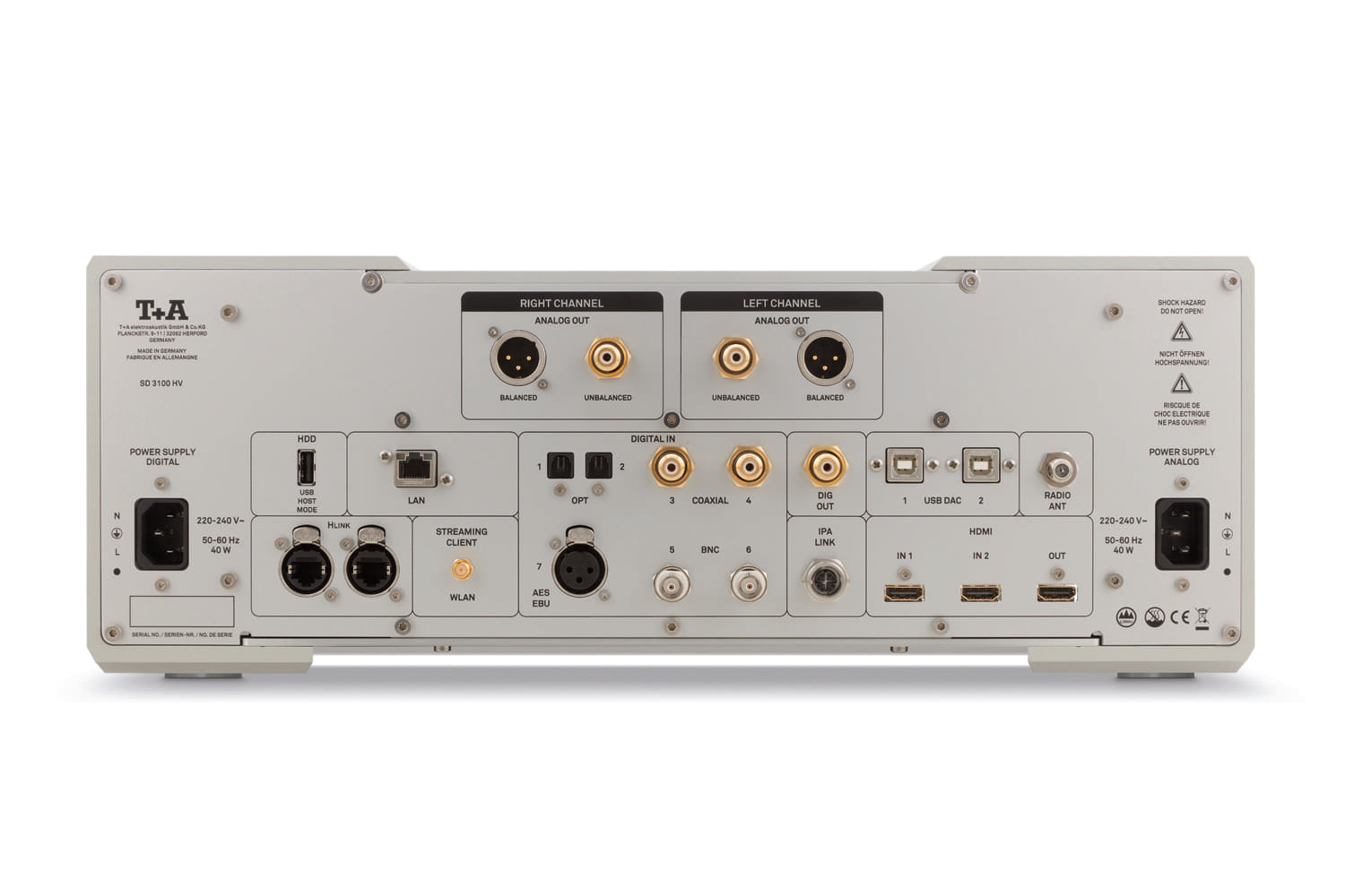 T+A - SD 3100 HV Reference Streaming DAC