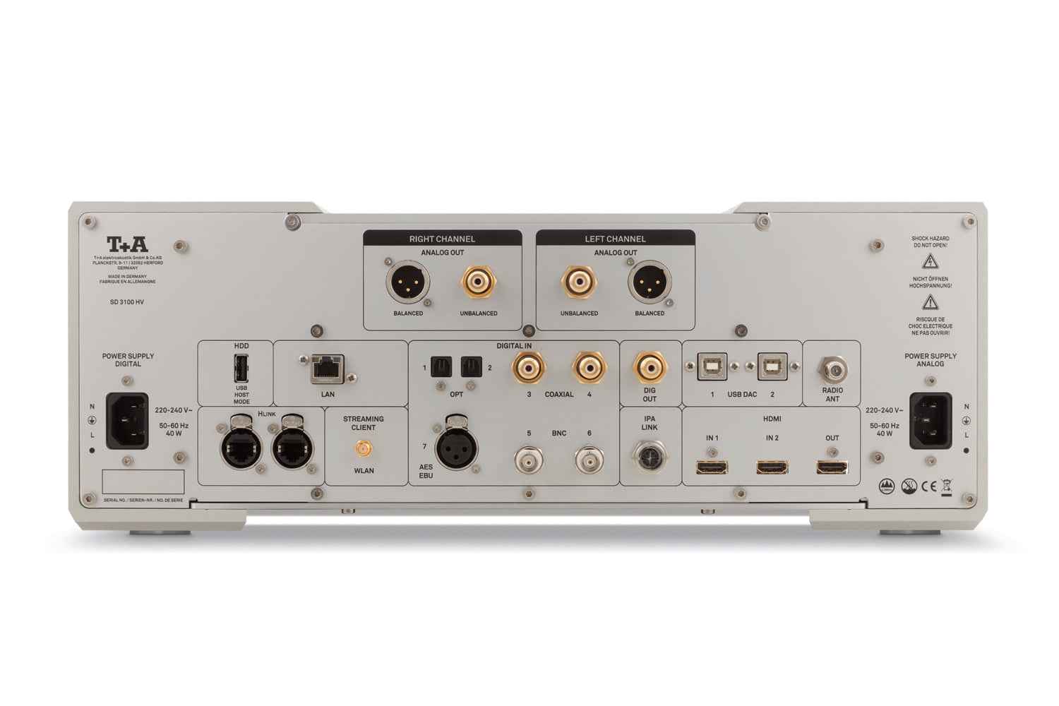 T+A - SD 3100 HV Reference Streaming DAC