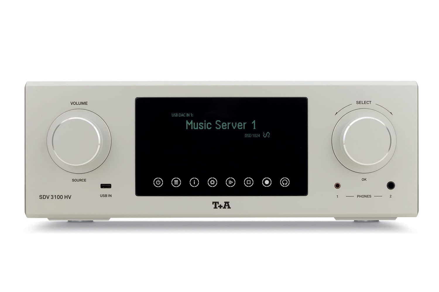 T+A - SDV 3100 HV Reference Streaming DAC Preamp