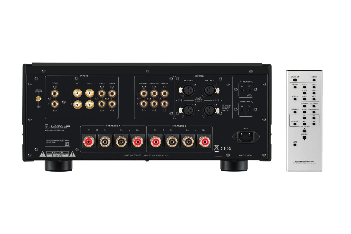 Luxman L-509-Z Black Centennial Integrated Amplifier