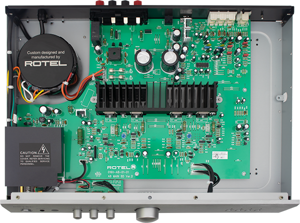 Rotel A8 Integrated Amplifier | Class AB & MM Phono | The Grid