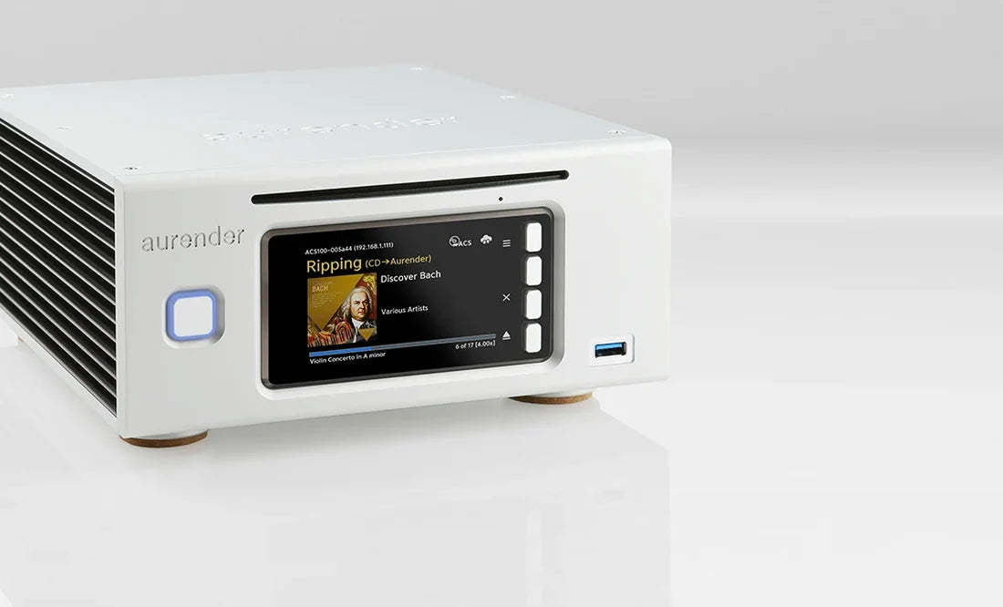 Aurender ACS100 Content Server & CD Ripper | The Grid HiFi