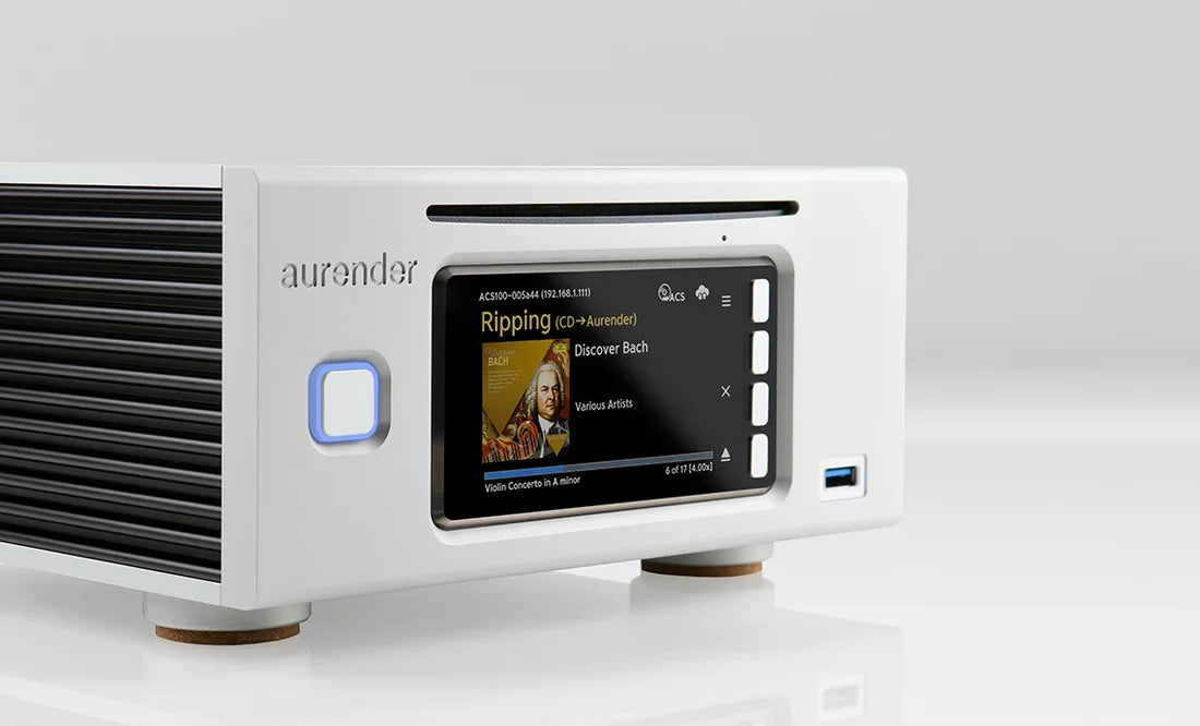 Aurender ACS100 Content Server & CD Ripper | The Grid HiFi