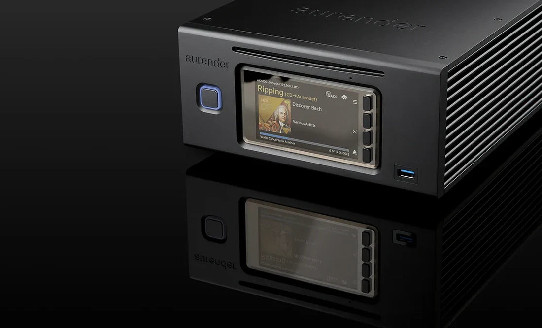 Aurender ACS100 Content Server & CD Ripper | The Grid HiFi