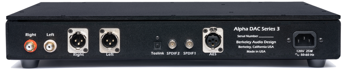 Berkeley Audio Design Alpha DAC Series 3 | The Grid HiFi