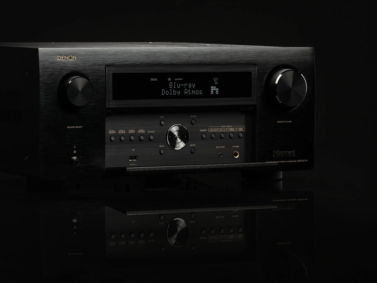 Denon AVR-A1H 15.4-Channel 8K AV Receiver | The Grid HiFi