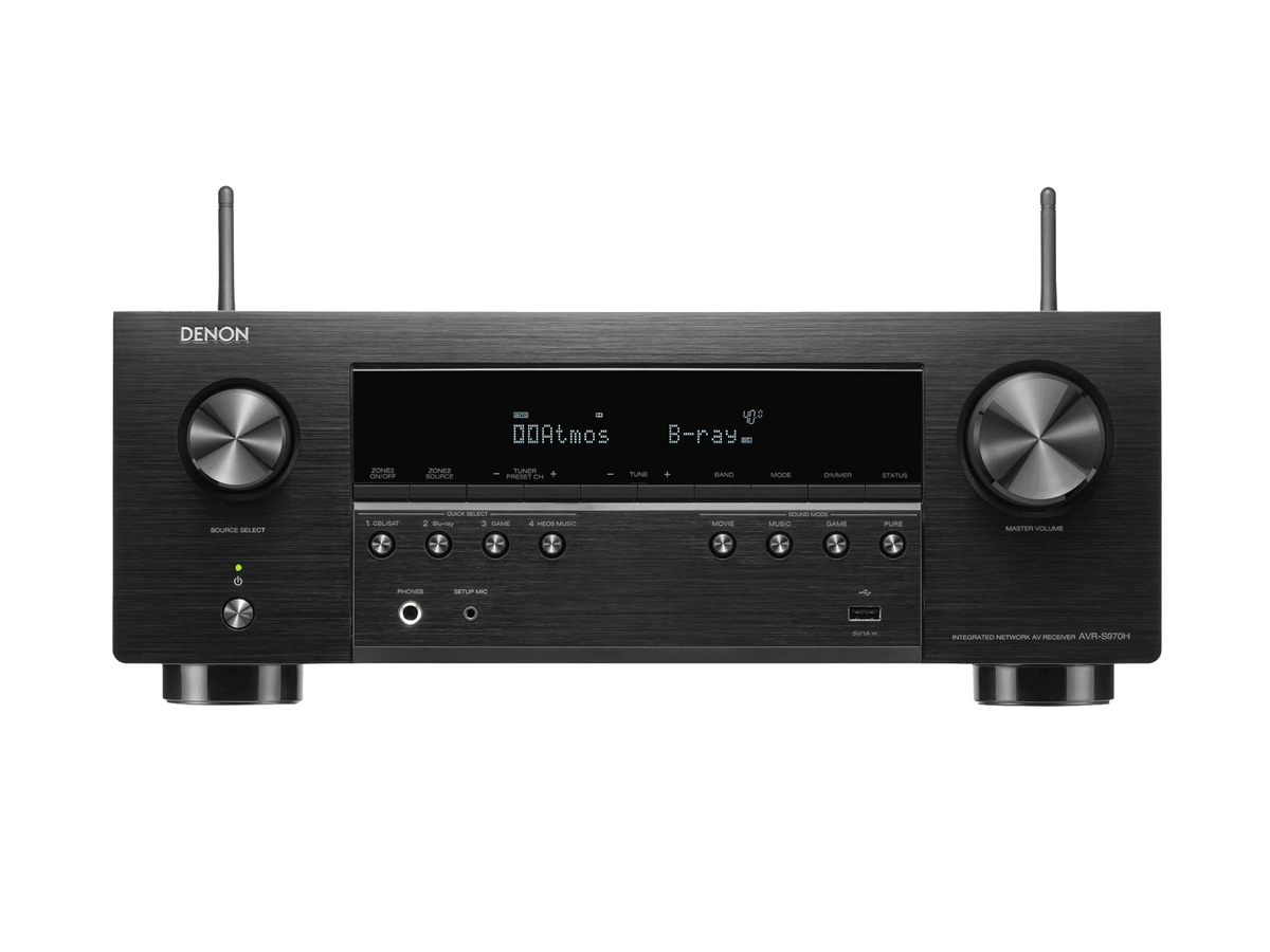 Denon AVR-S970H 7.2-Channel 8K AV Receiver | The Grid HiFi