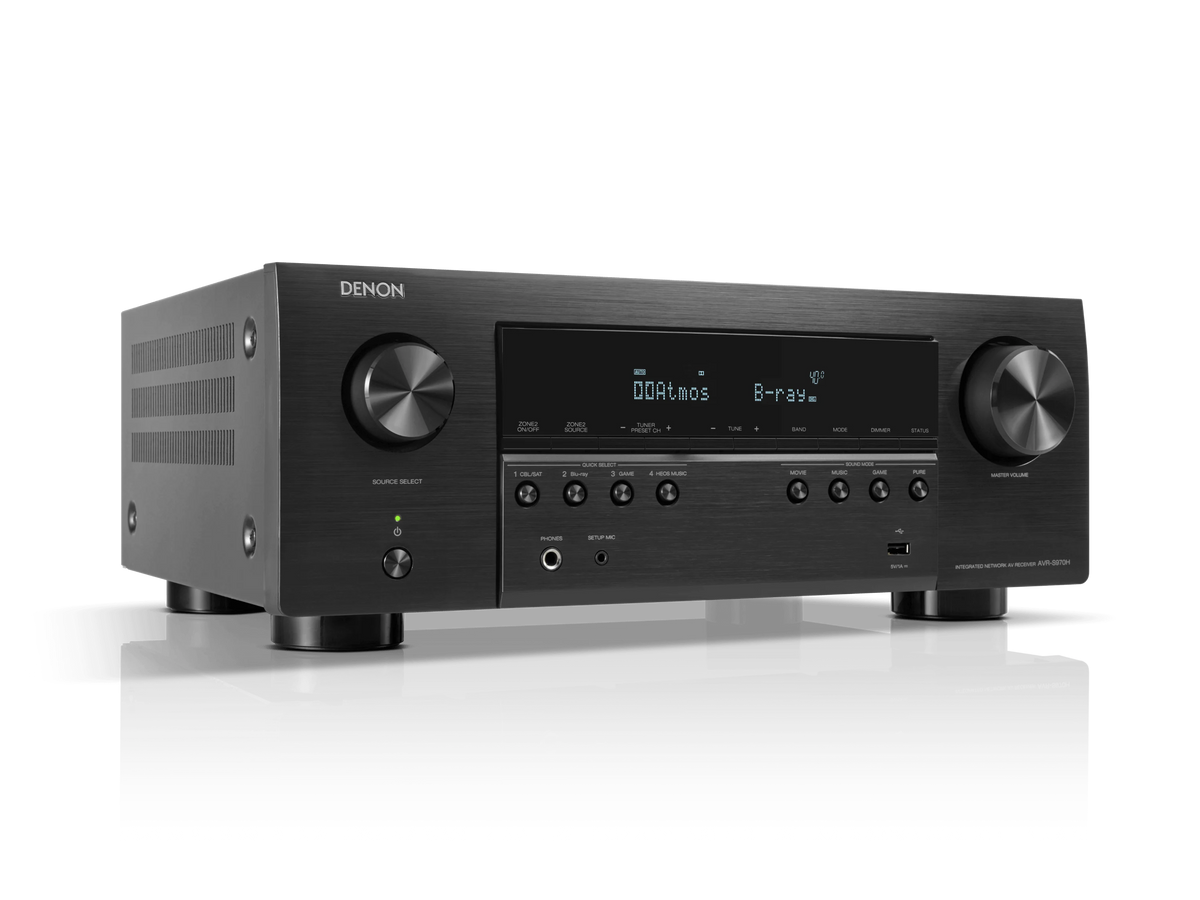 Denon AVR-S970H 7.2-Channel 8K AV Receiver | The Grid HiFi
