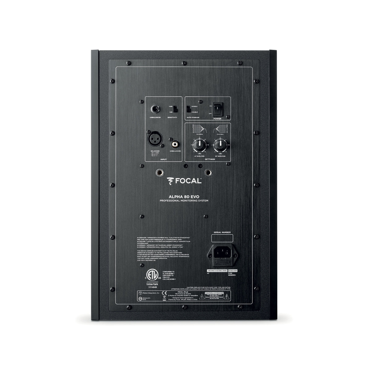 Focal Alpha 80 Evo 8" Active Studio Monitor Each | The Grid HiFi