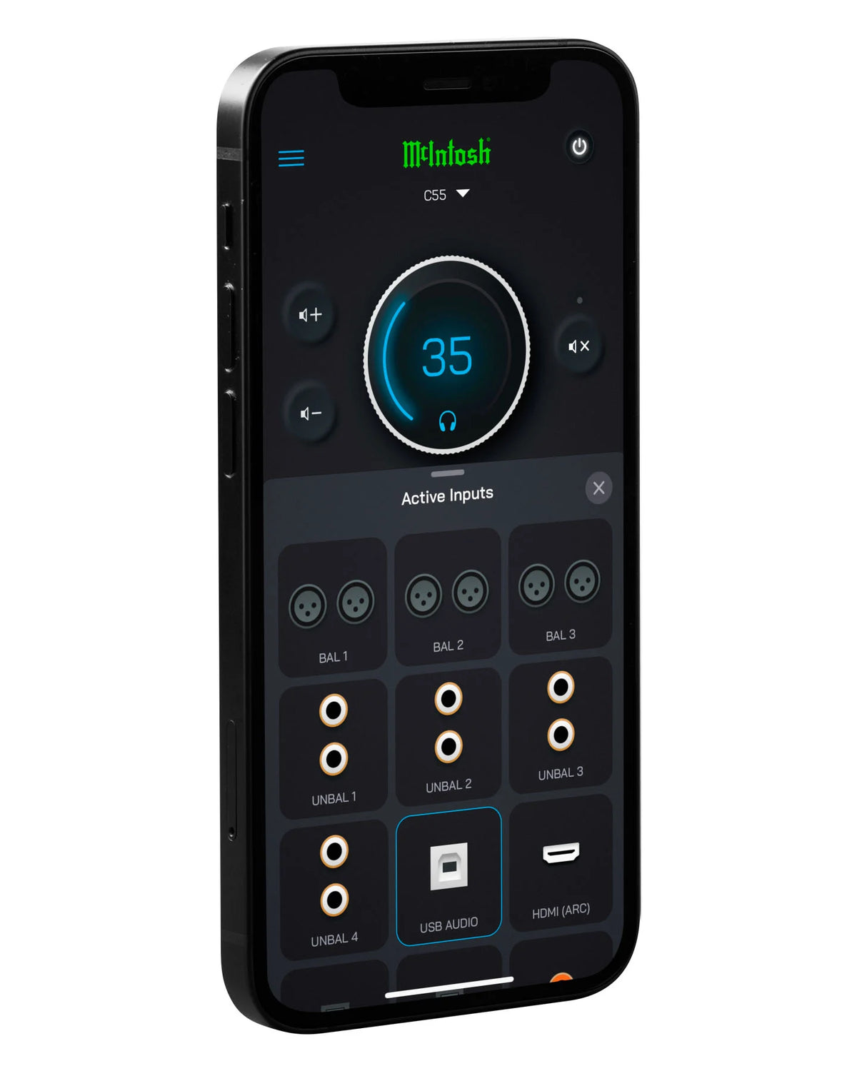 McIntosh C55 2-Channel Preamplifier