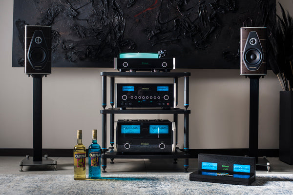 Bassocontinuo Lyra XL4 2.1 Audio Rack | McIntosh Edition