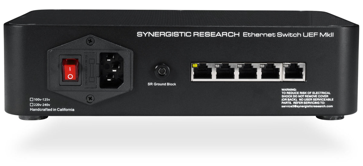Synergistic Research Ethernet Switch UEF Mk II | The Grid