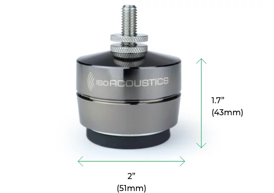 IsoAcoustics GAIA II | Speaker Isolation Feet
