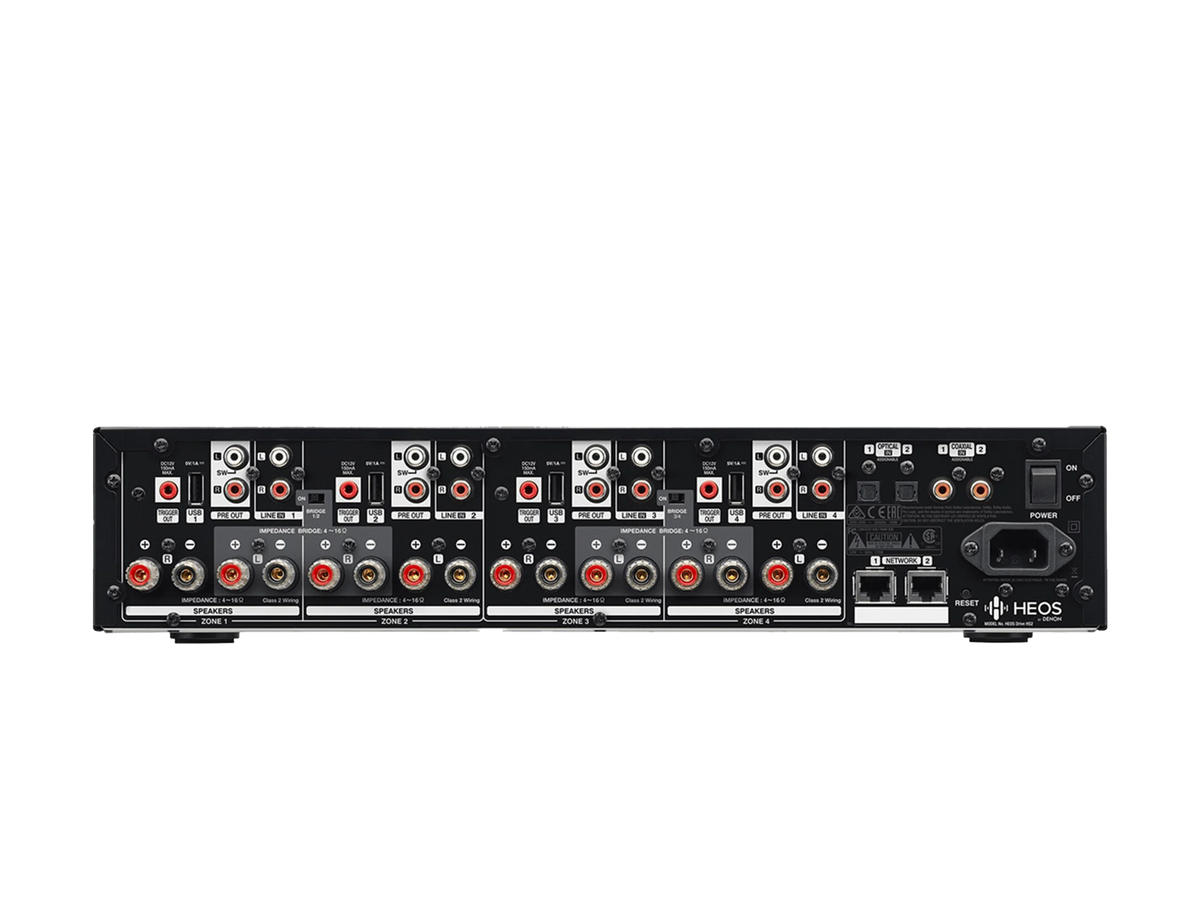 Denon HEOS Drive HS2 8-Channel Multi-Zone Amplifier Open Box | The Grid