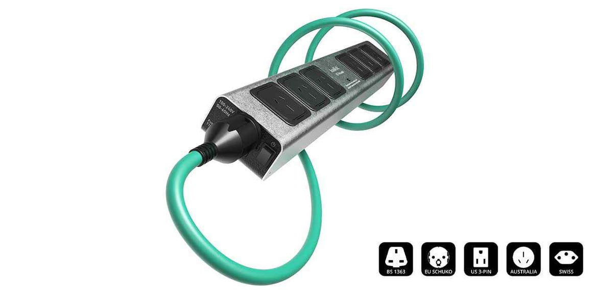 IsoTek V5 Polaris – 6-Outlet Power Cleaner and Surge Protection
