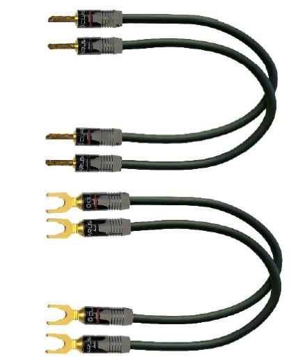 Clarus - Aqua CASJ Speaker Jumper Cables (PAIR)