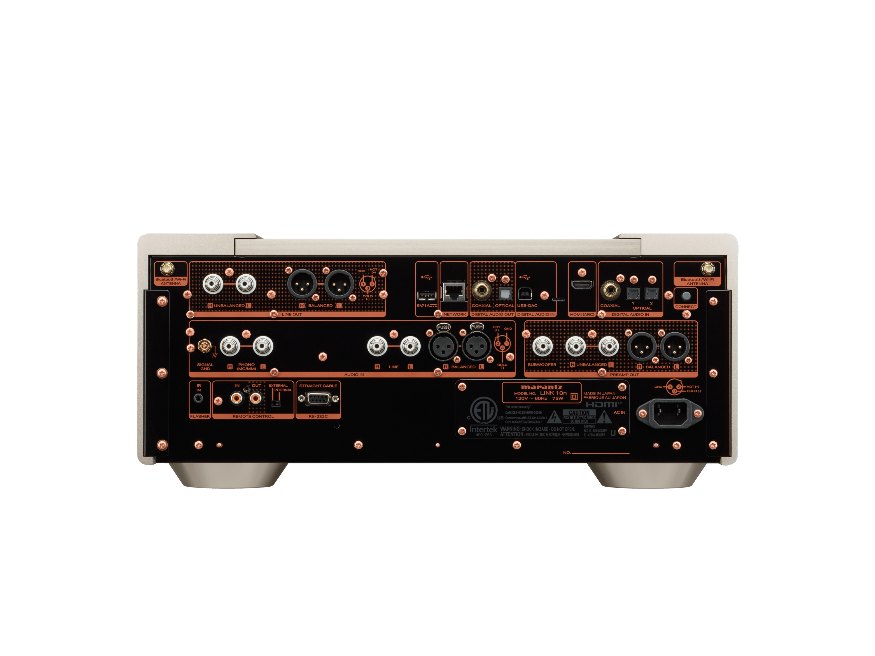 Marantz LINK 10n Reference Network Audio Player Preamplifier Open Box