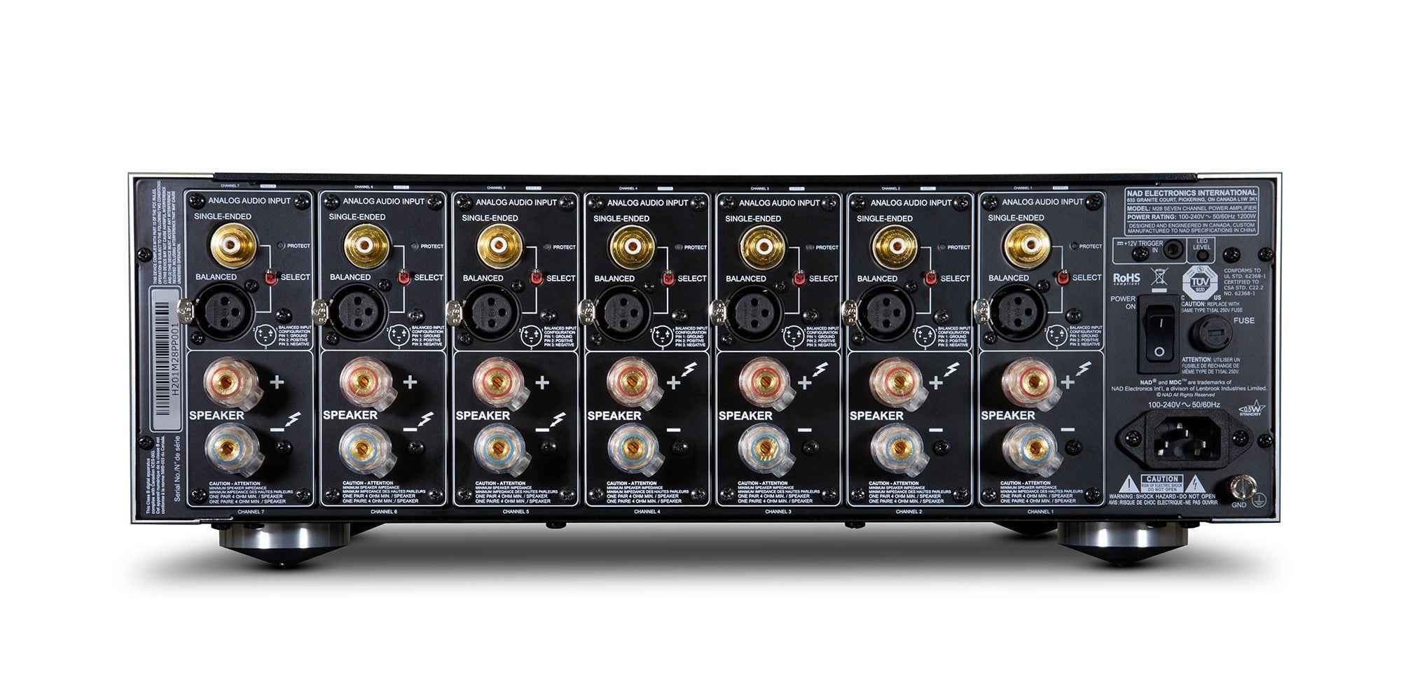 NAD - M28 Seven Channel Power Amplifier