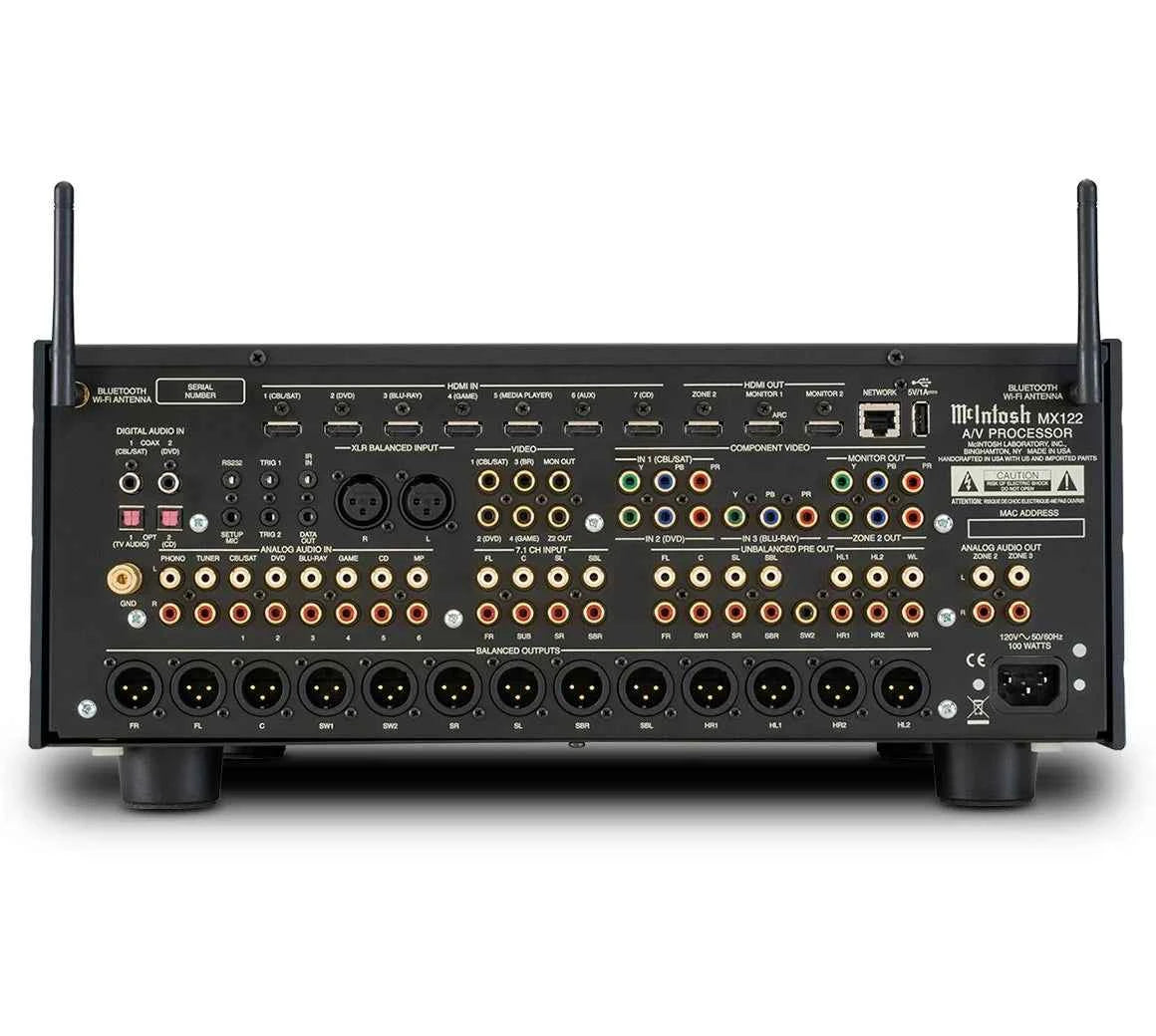 McIntosh MX122 11.2-Channel Home Theater Processor Pre-owned | The Grid
