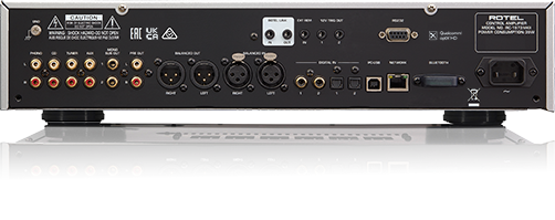 Rotel RC-1572MKII Stereo Preamplifier | DAC, XLR & Phono