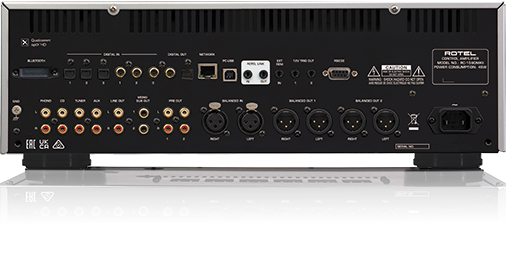 Rotel RC-1590MKII Stereo Preamplifier | XLR & 32-Bit DAC