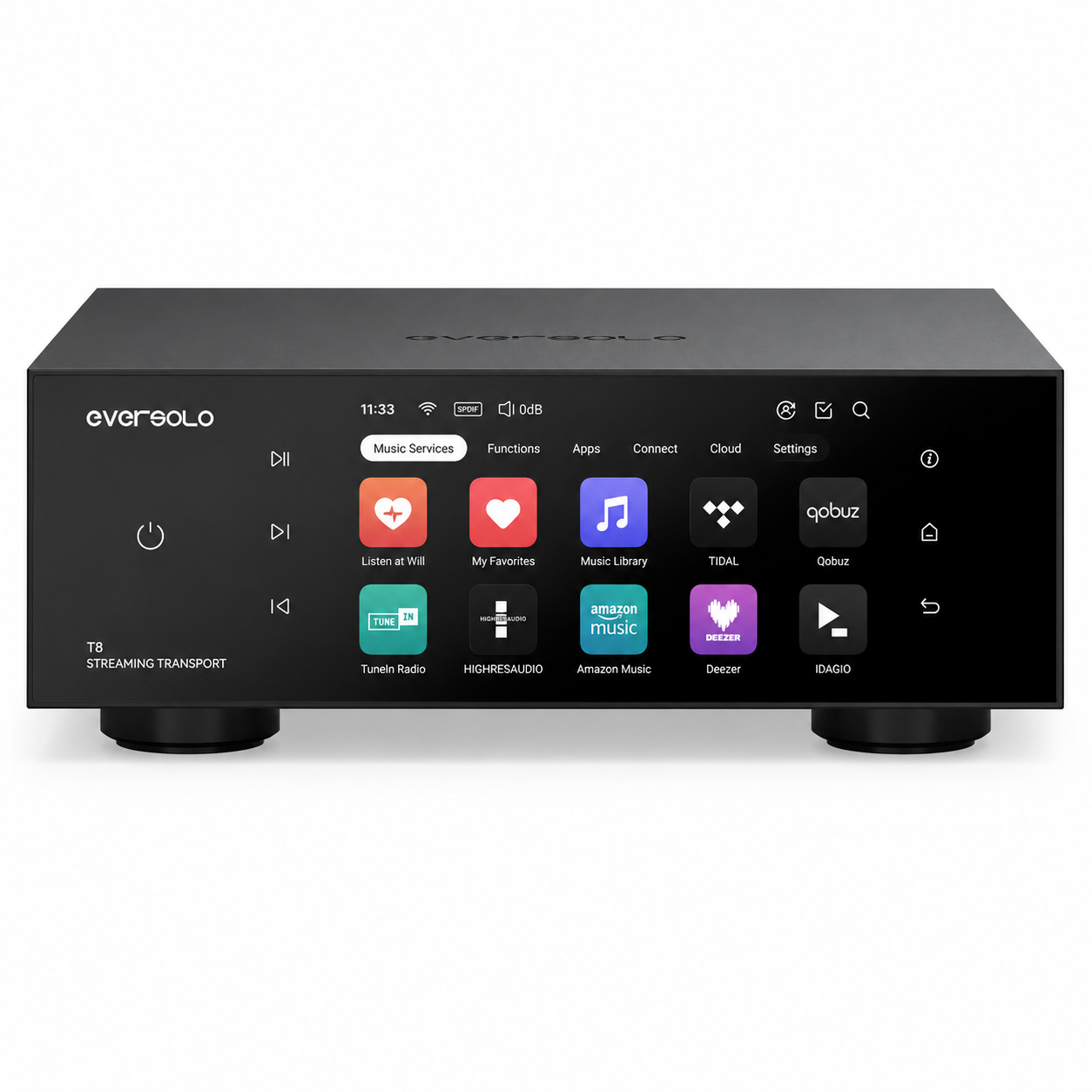 Eversolo T8 High-Fidelity Streaming Transport