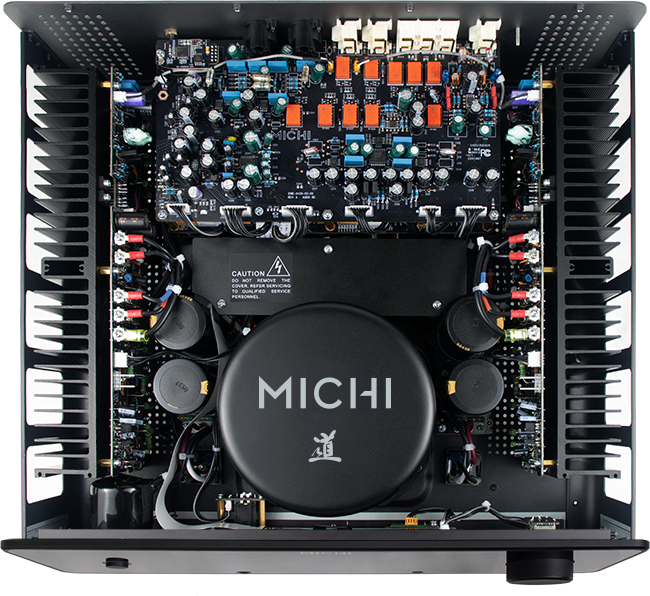 Michi X430 Integrated Amplifier | 340W Class AB | The Grid