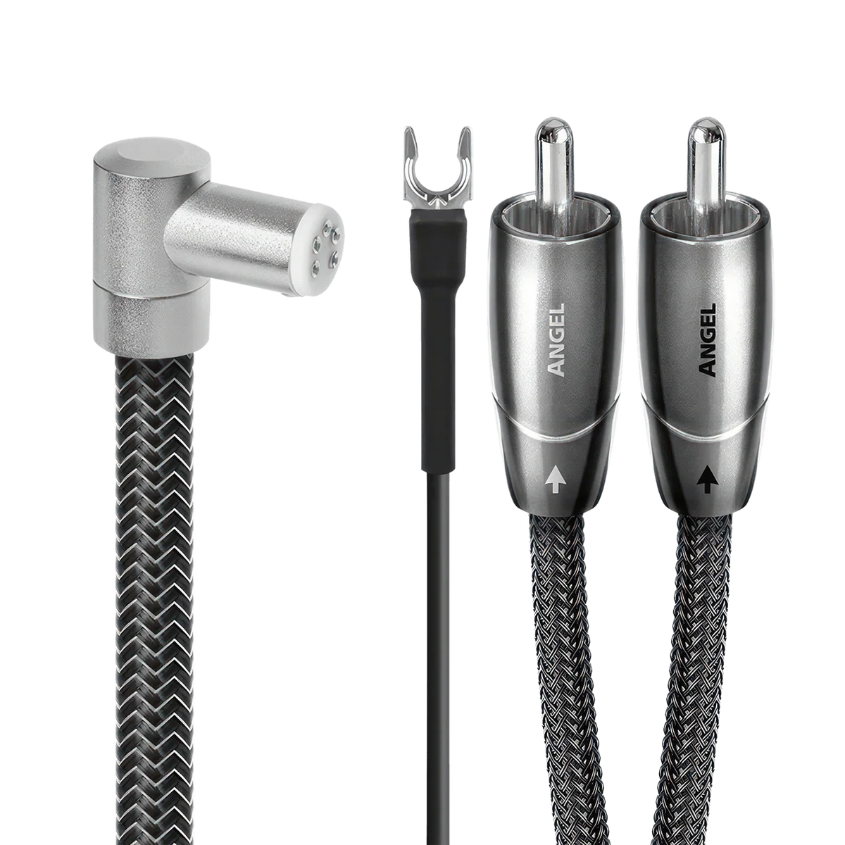 AudioQuest Angel 90° JIS to RCA Tonearm Cable | The Grid HiFi