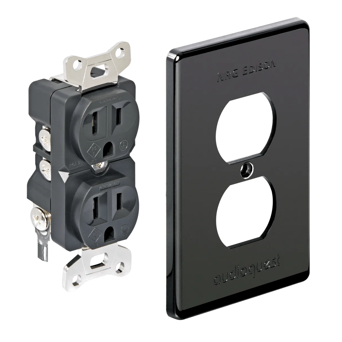 AudioQuest NRG Edison Duplex Wall Outlet | The Grid HiFi