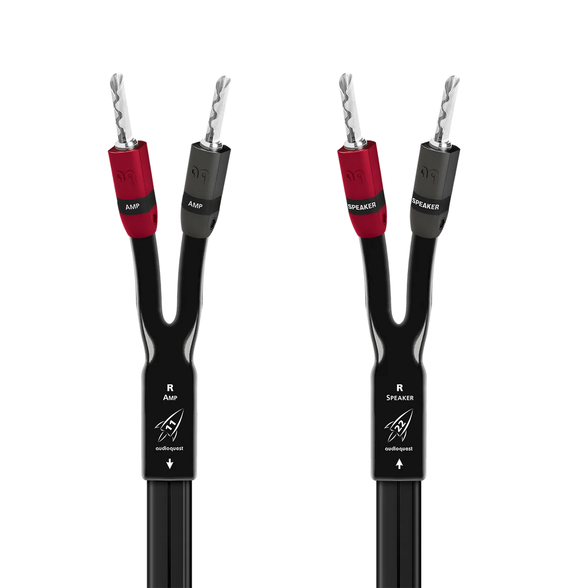 AudioQuest Rocket 11 Full-Range Speaker Cable Pair | The Grid HiFi