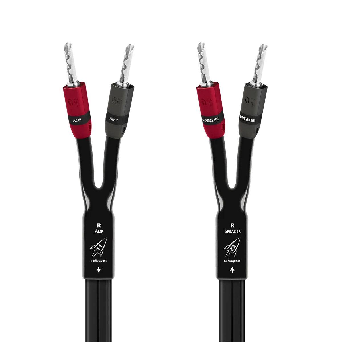 AudioQuest Rocket 11 Full-Range Speaker Cable Pair | The Grid HiFi