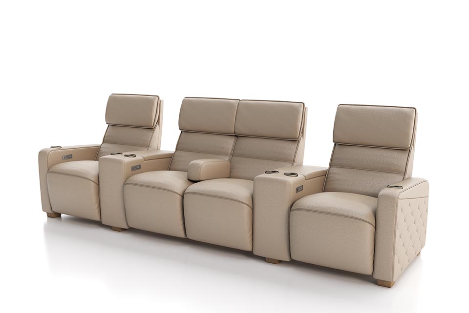 CinemaTech Angelo Luxury Home Theater Seating | The Grid HiFi