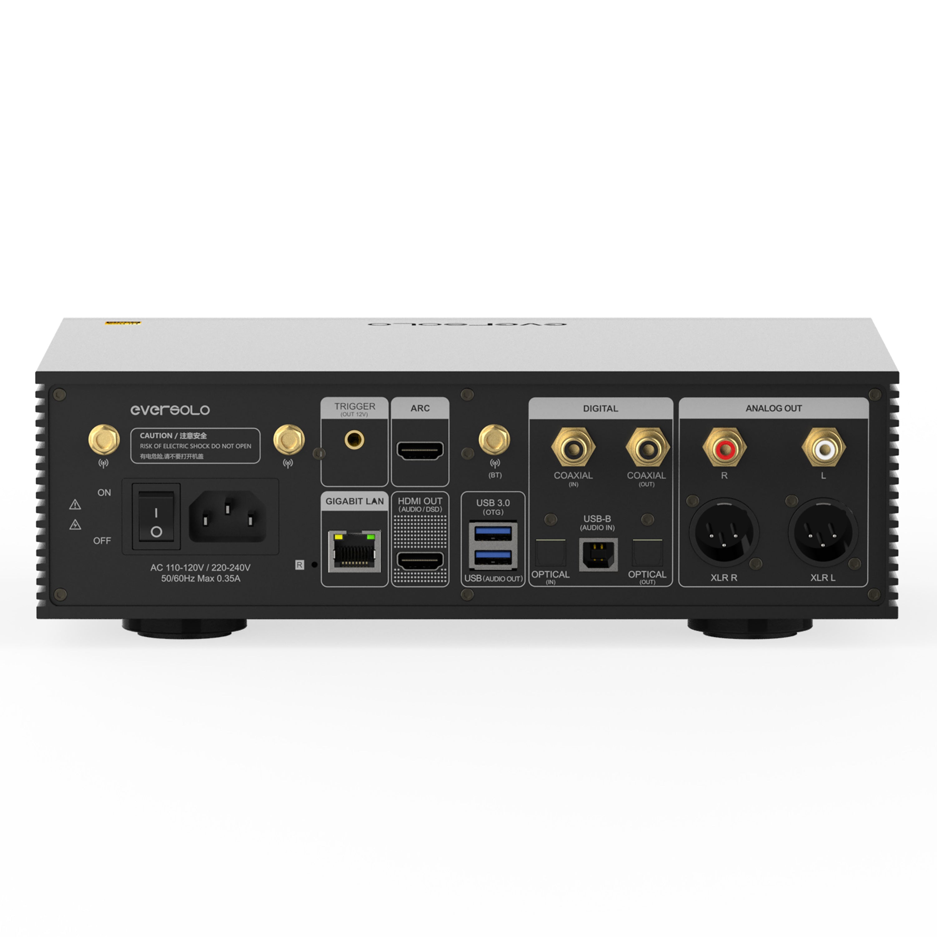 Eversolo DMP-A8 Master Gen 2 High-Fidelity Music Streamer, DAC &, Preamplifier