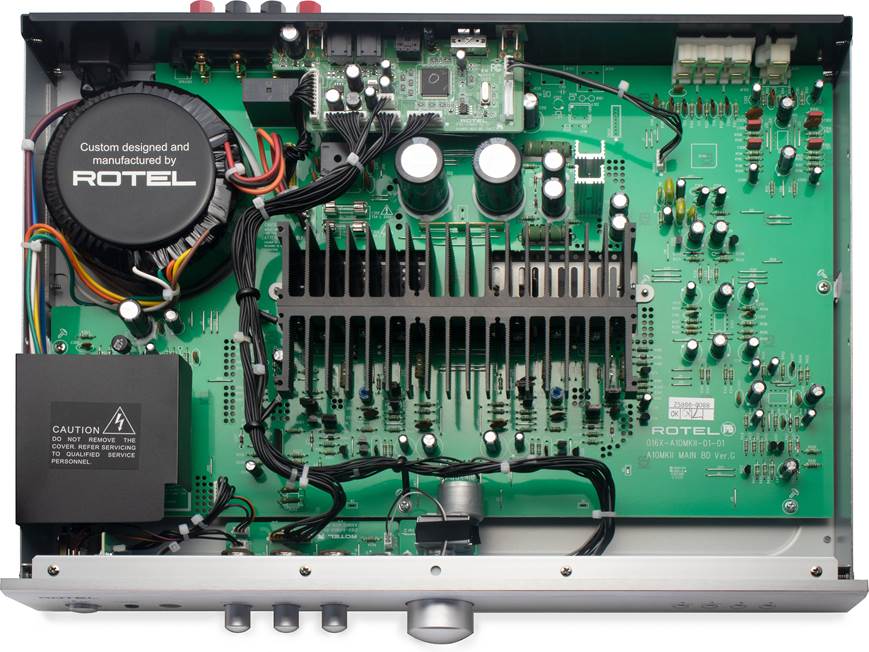 Rotel A10MKII Integrated Amplifier | 50W Class AB | The Grid