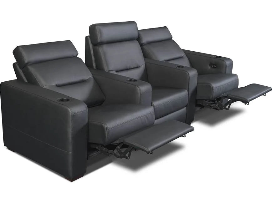 Salamander TC3 Three-Seat Straight Theater Seating | The Grid