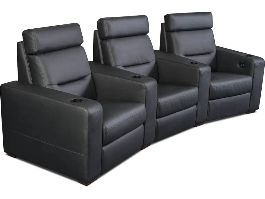 Salamander TC3 Three-Seat Curved Theater Seating | The Grid