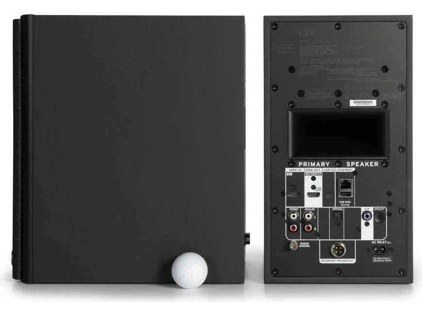 Klipsch The Fives II Ebony Powered Speakers | The Grid
