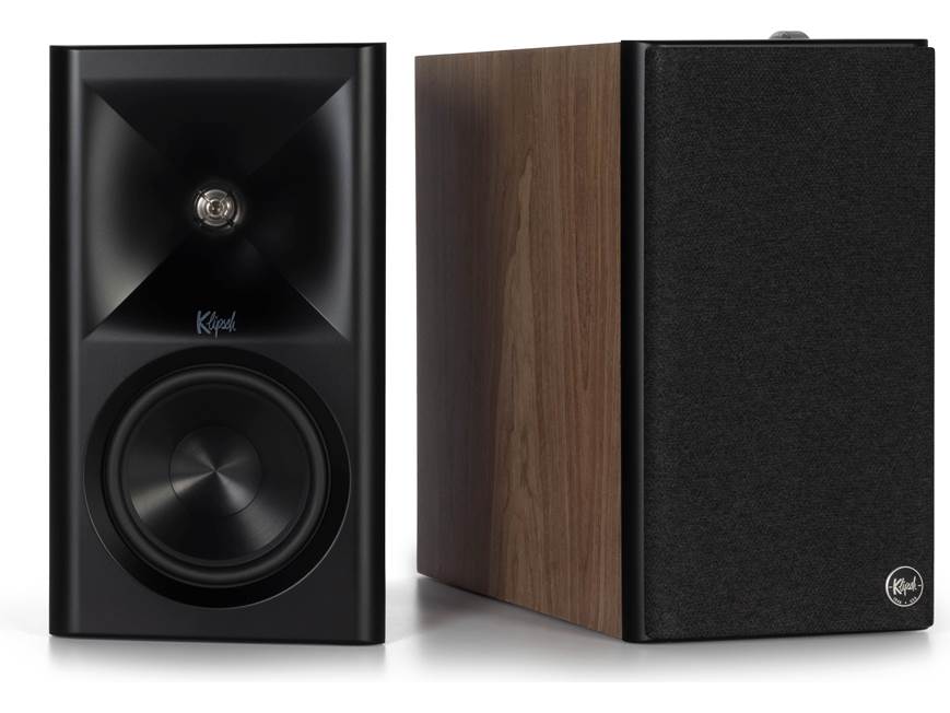 Klipsch The Fives II Walnut Powered Speakers | The Grid