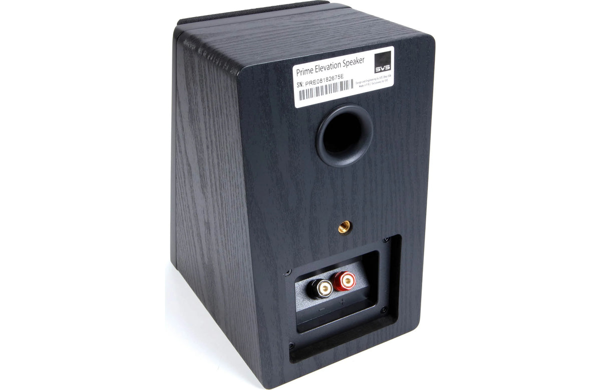SVS Ultra Evolution Elevation Dolby Atmos Speaker Black Oak Veneer | The Grid
