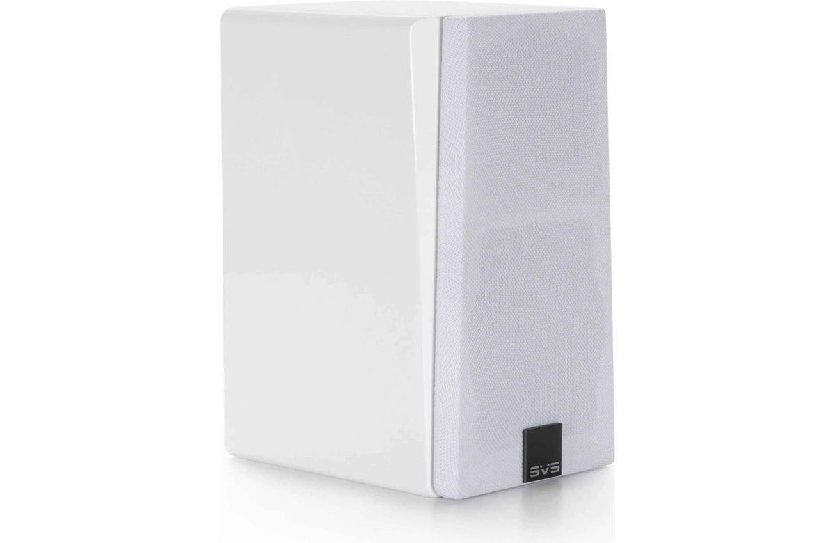 SVS Prime Satellite Speakers Gloss White | Compact Home Theater | The Grid