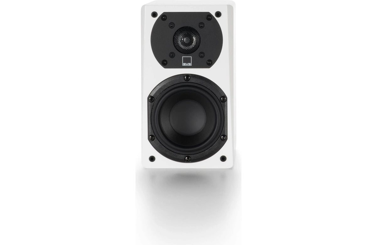SVS Prime Satellite Speakers Gloss White | Compact Home Theater | The Grid