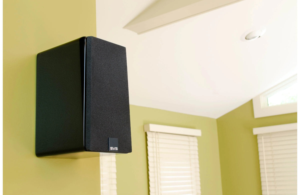 SVS Prime Satellite Speakers Gloss Black | Compact Home Theater | The Grid