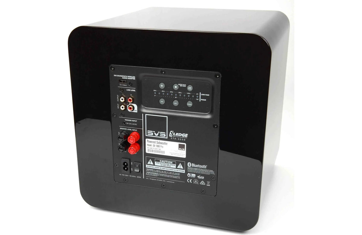 SVS SB-1000 Pro Black Ash | 12-Inch Sealed Subwoofer | The Grid