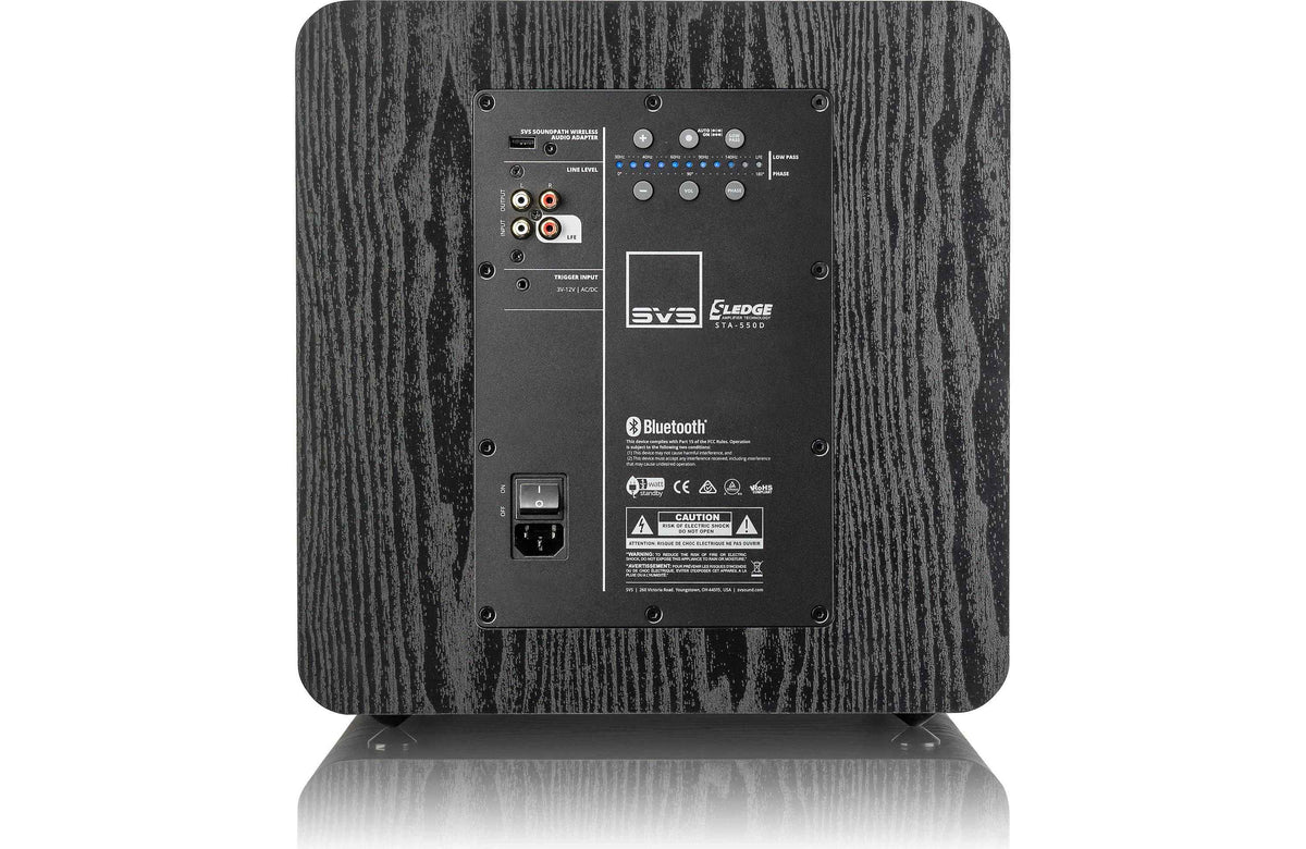 SVS SB-2000 Pro Black Ash | 12-Inch Sealed Subwoofer | The Grid