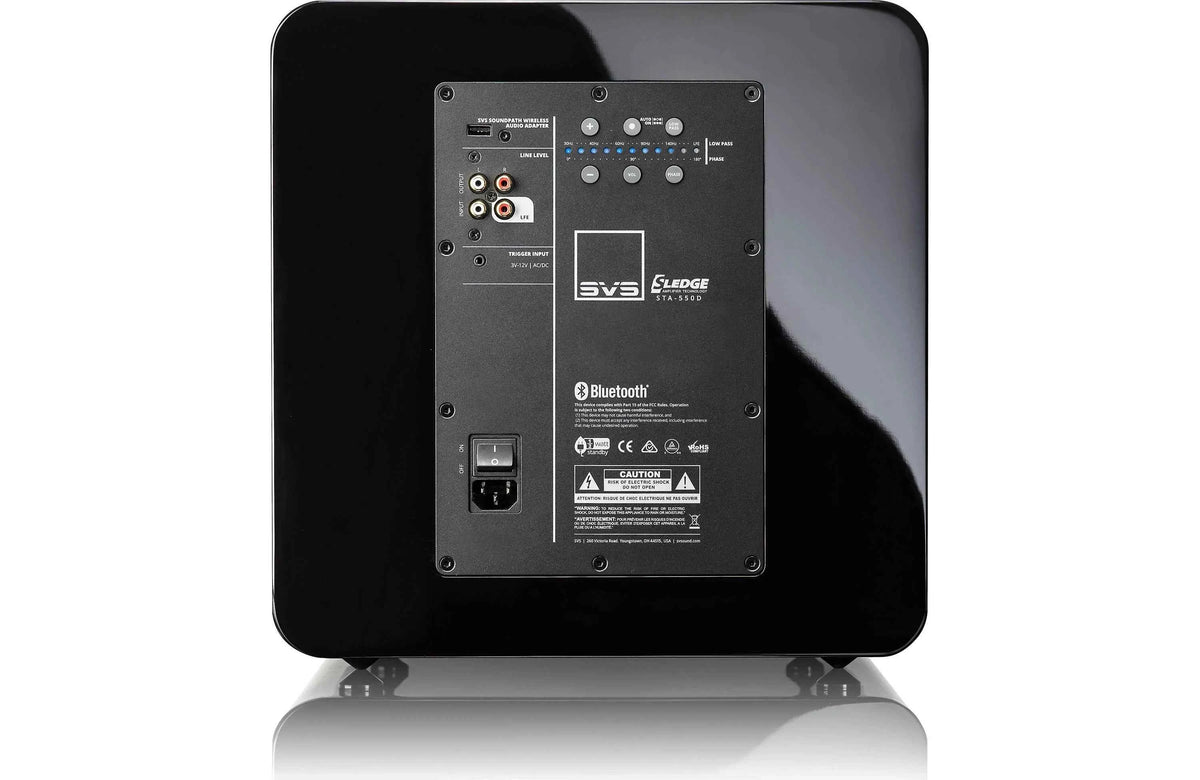 SVS SB-2000 Pro Gloss Black | 12-Inch Sealed Subwoofer | The Grid