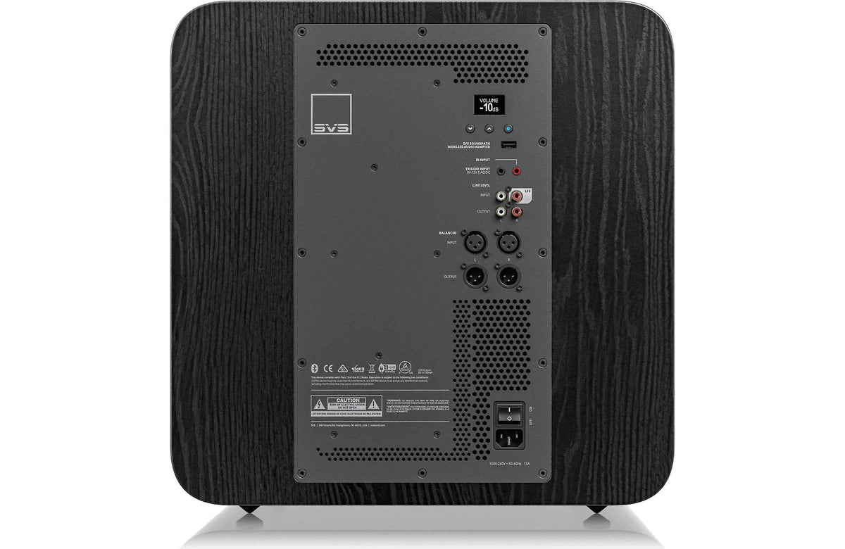 SVS SB-5000 R|Evolution 15" Sealed Subwoofer Black Ash | The Grid