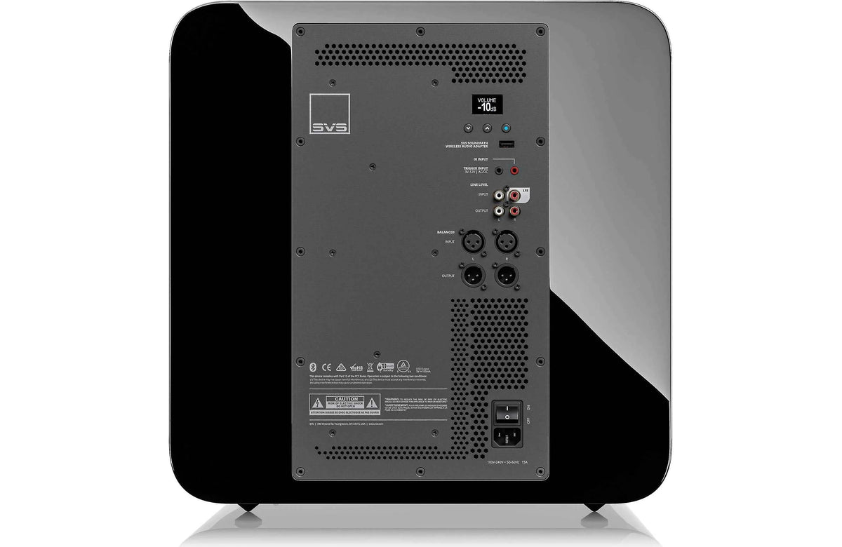 SVS SB-5000 R|Evolution 15" Sealed Subwoofer Gloss Black | The Grid