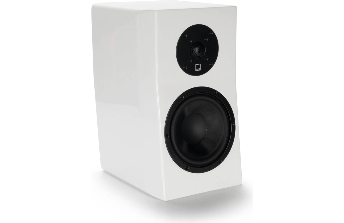 SVS Ultra Evolution Bookshelf Speakers Gloss White | The Grid HiFi