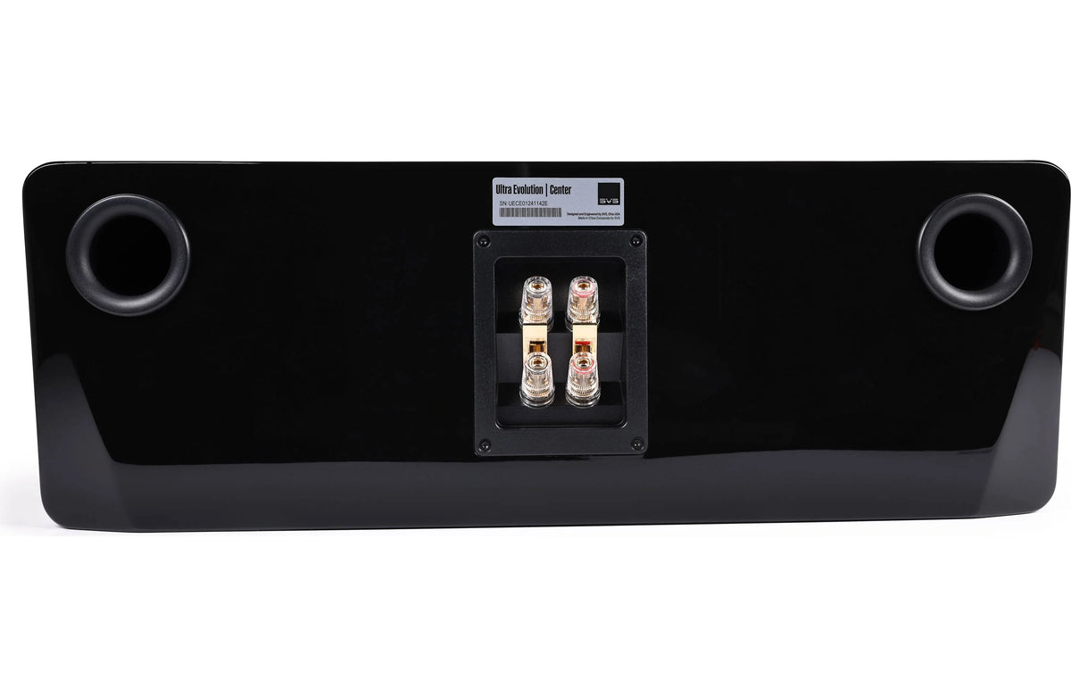 SVS Ultra Evolution Center Channel Speaker Gloss Black | The Grid HiFi
